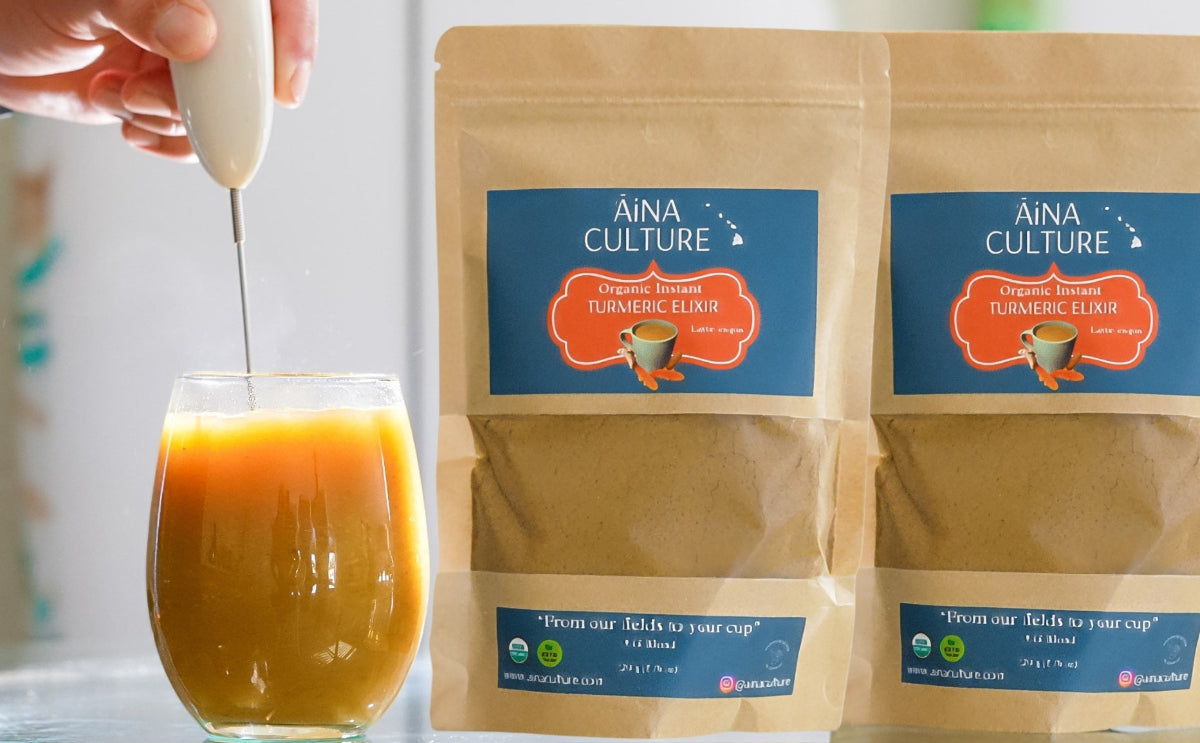 Organic Turmeric Elixir bag 23 servings - Organic Turmeric Elixir by Aina_Culture