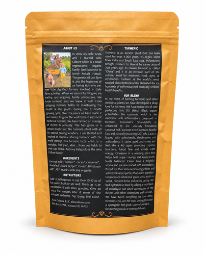 Organic Turmeric Elixir 33 servings