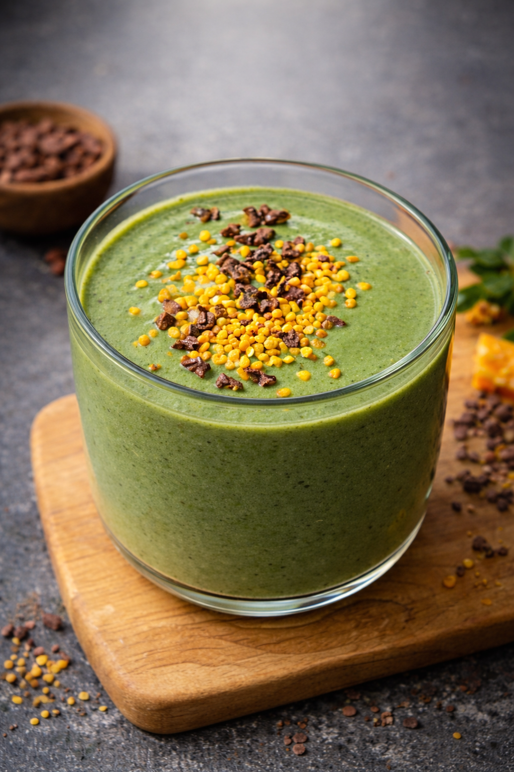 A cup of the bilion dollar smoothie by AiNA culture