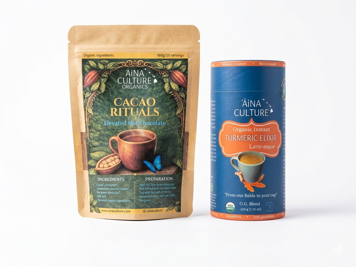 Golden Cacao NO Caffeine bundle